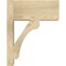 Ekena Millwork Legacy Block Rough Sawn Outlooker, Douglas Fir, 8"W x 16"D x 20"H OUT08X16X20LEC05RDF - alternate 2